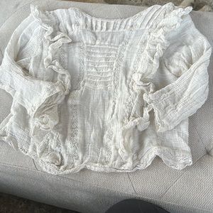 Free people gauze shirt